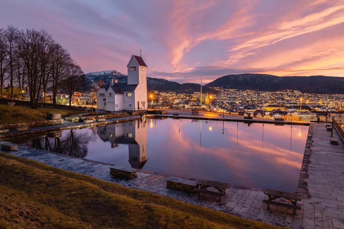 Dinbnb Apartments I 350M To Bryggen I Renovated 2023 I Quiet Top Apart Bergen Exterior photo